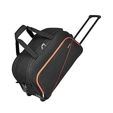 India Desire : Buy Safari Polyester 56 cms Black 2 Wheels Travel Duffle at Rs. 1161 from Amazon [Selling Price Rs 1784]